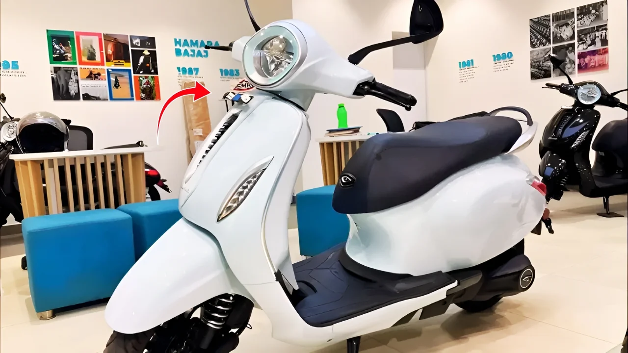 New Bajaj Chetak Electric Scooter Launched: Premium Metal Body, Smart Features & City-Ready Range