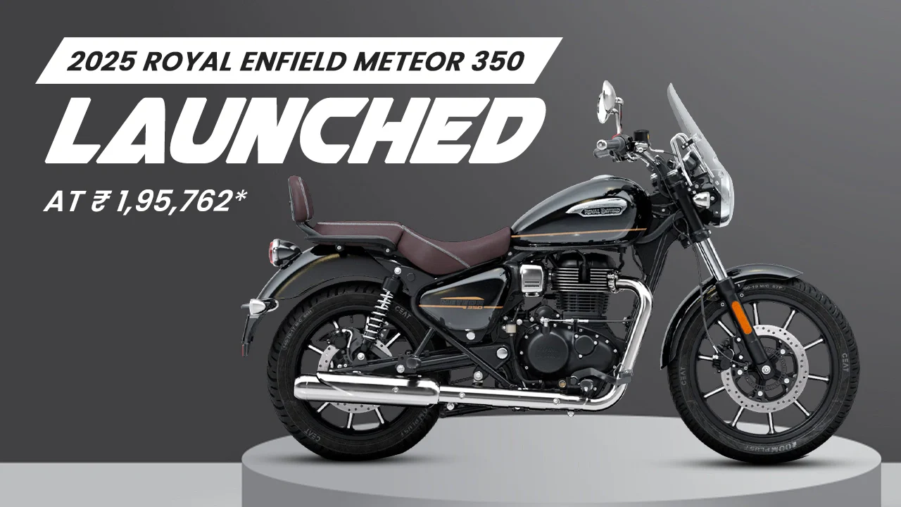 Royal Enfield Meteor 350 2025 Launched: New Cruiser Comfort, Smart Features & Touring Upgrade Revealed
